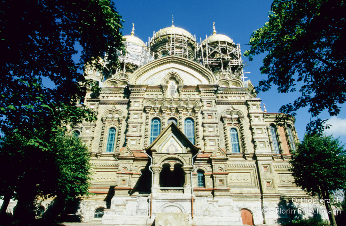 27.08.2004 Die Orthodoxe Kathedrale St. Nikolaus in Liepāja. Lettland