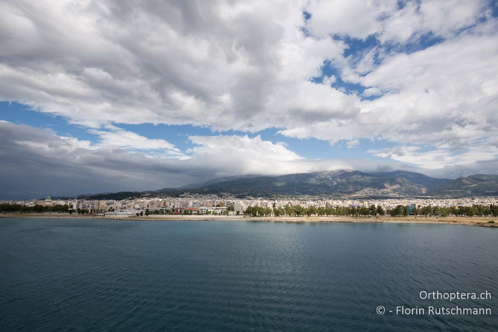 Ankunft im Hafen von Patras - GR, Peloponnes, Patras, 07.06.2015