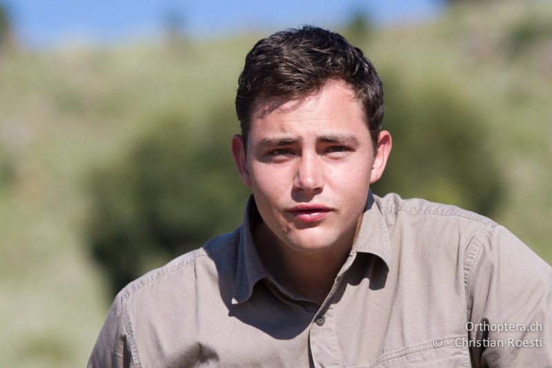 Stefan, unserer Fahrer und Guide - SA, Mpumalanga, Dullstroom, Field & Stream Lodge, 13.01.2015