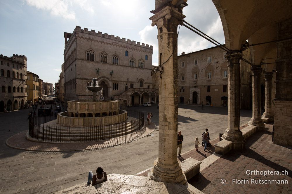 Stadtzentrum von Perugia - IT, Umbrien, Perugia, 08.10.2014