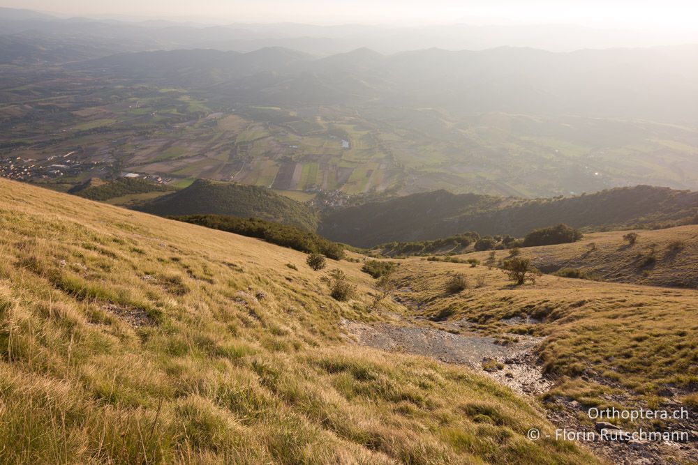 Abendstimmung bei eiskaltem Wind - IT, Umbrien, Mt. Cucco, 26.09.2014